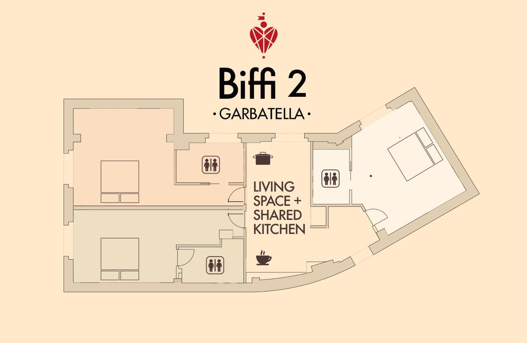 Biffi 2 - Garbatella Rooms Rome Exterior photo
